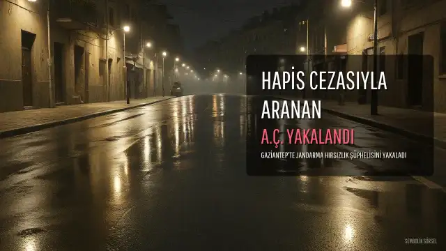 Gaziantep'te 14 Yıl Hapis Cezasıyla Aranan Şahıs Yakalandı