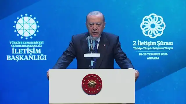 Cumhurbaşkanı Erdoğan İletişim Şurası'nda Konuştu: "Depremi kullananlar hesap veriyor"