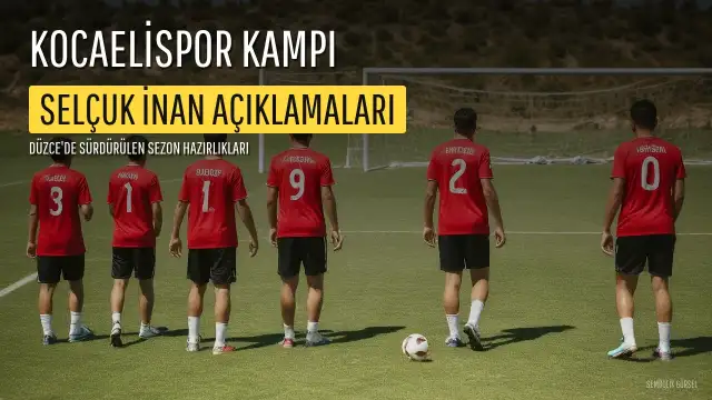 Kocaelispor Teknik Direktörü Selçuk İnan'dan Açıklamalar: Kadromuz Yeterli Değil
