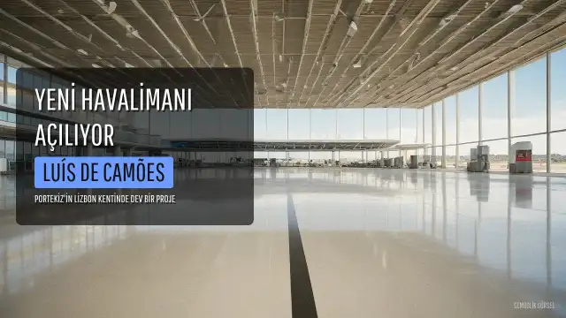 Portekiz'de Yeni Havalimanı İçin Tarih Verildi: Luís de Camões Havalimanı 2034'te Açılabilir