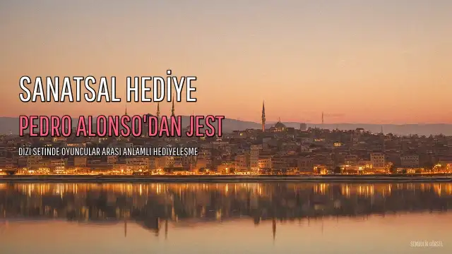 The Prince Setinde Anlamlı Hediye: Pedro Alonso'dan Özge Özacar'a Özel Tablo