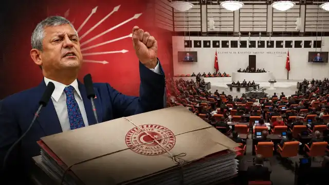 TBMM Başkanlığı'na Özgür Özel dahil 9 milletvekili için dokunulmazlık tezkeresi sunuldu