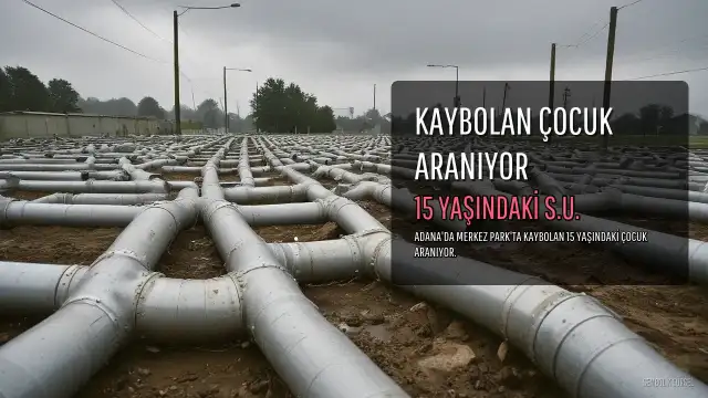 Adana'da Kaybolan 15 Yaşındaki S.U. İçin Arama Çalışmaları Sürüyor