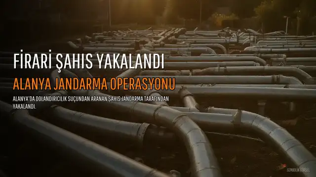 Alanya'da 11 Yıl Hapis Cezasıyla Aranan Firari Şahıs Yakalandı