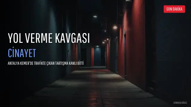 Antalya'da Yol Verme Tartışmasında Cinayet: Motosiklet Tamircisi Hayatını Kaybetti