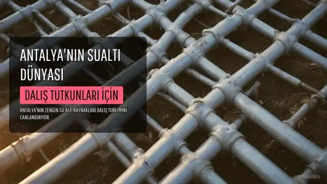 Antalya'nın Sualtı Dünyası Dalış Tutkunlarını Cezbediyor