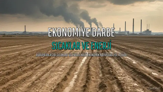 Avrupa Ekonomisine Aşırı Sıcaklar ve Enerji Maliyetleri Darbesi: 180 Milyar Euro Kayıp Tahmini