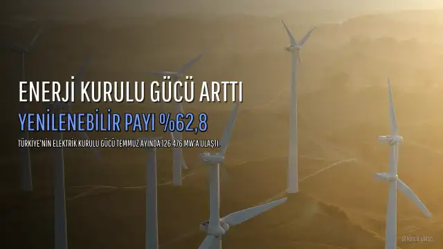 Bakan Bayraktar duyurdu: Türkiye'nin elektrik kurulu gücü 126.476 megavata ulaştı, yenilenebilir enerjinin payı %62,8'e çıktı