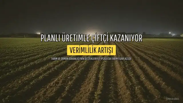Bakan Yardımcısı Gizligider: Planlı Üretimle Çiftçiler Zarar Etmiyor