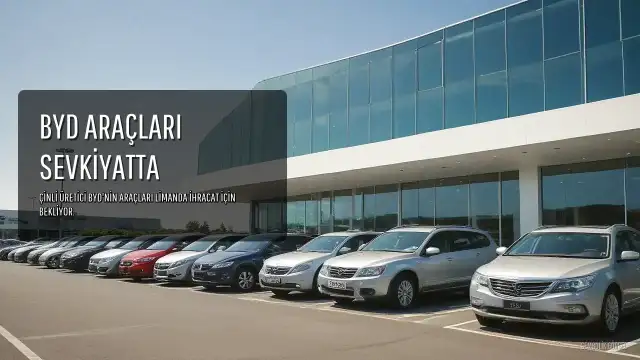 BYD'nin İhracatı Yükseldi, Çin'deki Satışları Düşüşte