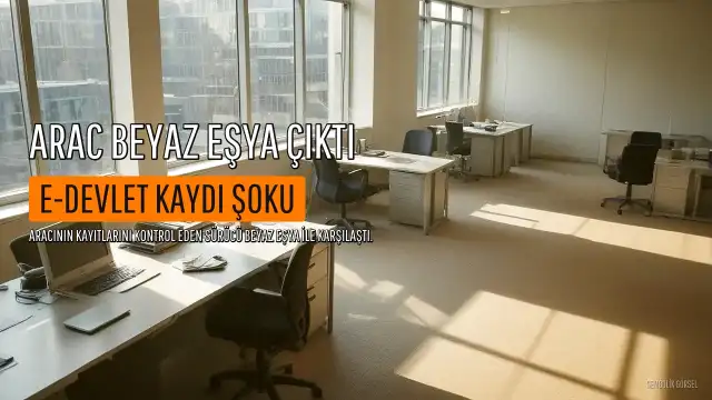 e-Devlet Kaydında Beyaz Eşya Olarak Kayıtlı Mercedes Paniği