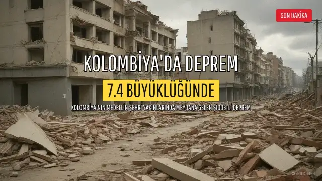 Kolombiya'da 7.4 büyüklüğünde deprem: Medellin ve çevresinde hasar oluştu