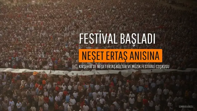 Neşet Ertaş Kültür ve Müzik Festivali Kırşehir'de Başladı