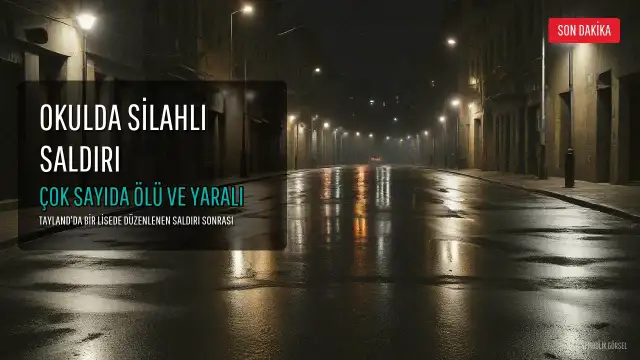 Tayland'da Lisede Silahlı Saldırı: Çok Sayıda Ölü ve Yaralı Var