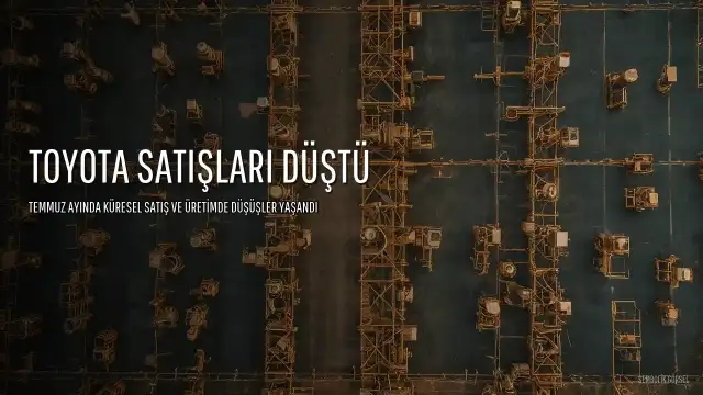 Toyota'nın Temmuz Ayı Küresel Satış ve Üretimi Düştü, Çin'de Altıncı Ay Gerileme Yaşandı