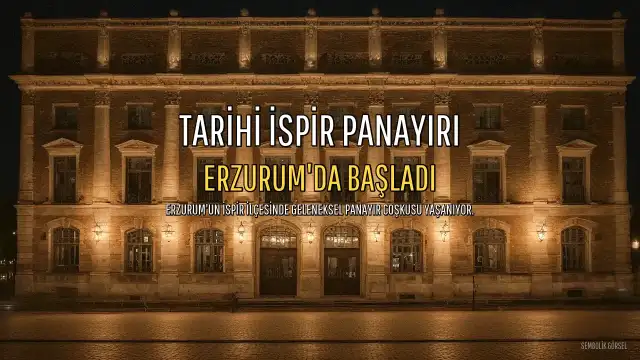Uluslararası Tarihi İspir Panayırı Erzurum'da Başladı