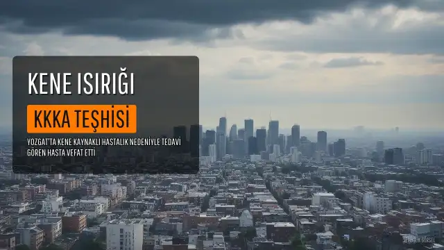 Yozgat'ta Kene Kaynaklı Kırım Kongo Kanamalı Ateşi Şüphesiyle Tedavi Gören Kadın Hayatını Kaybetti