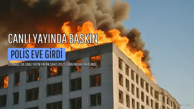 64 Yıl 6 Ay Hapis Cezasıyla Aranırken Canlı Yayında Yakalandı