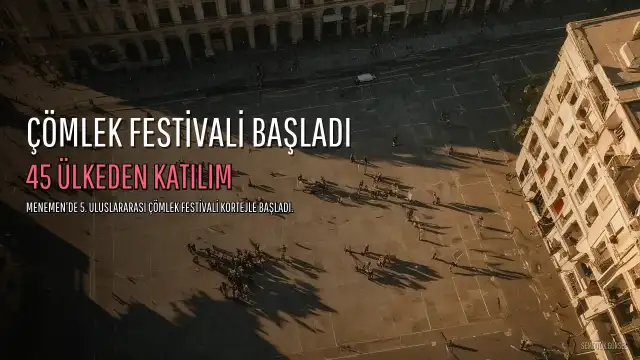 Menemen'de 5. Uluslararası Çömlek Festivali Kortejle Başladı