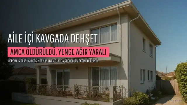 Mersin'de Aile İçi Kavgada Amca ve Yengesi Vuruldu: Amca Hayatını Kaybetti, Yengesi Ağır Yaralı