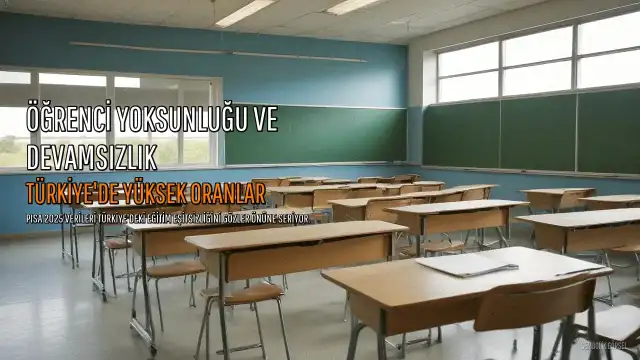 PISA 2025 Verileri: Türkiye'de Öğrencilerin Yüzde 41.6'sı Yoksunluk Yaşıyor, OECD Ortalamasının Üzerinde