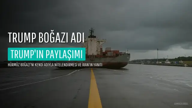 Trump'tan Hürmüz Boğazı'na Yeni İsim: "Trump Boğazı"