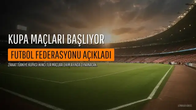 Ziraat Türkiye Kupası 2. Tur Maç Programı Belli Oldu