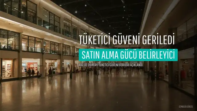 ABD'de Tüketici Güveni Ekim Ayında Düştü