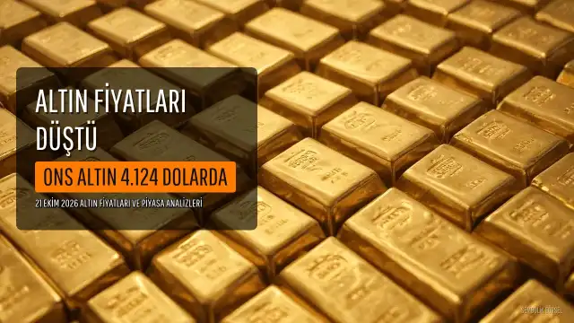 Altın Fiyatları Düşüşle Başladı: Gram, Çeyrek ve Cumhuriyet Altını Güncel Değerleri (21 Ekim 2026)