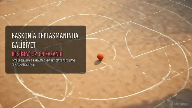 Beşiktaş, Baskonia Deplasmanından Galip Ayrıldı