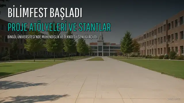 Bingöl'de 'Bilimfest' Etkinliği Başladı