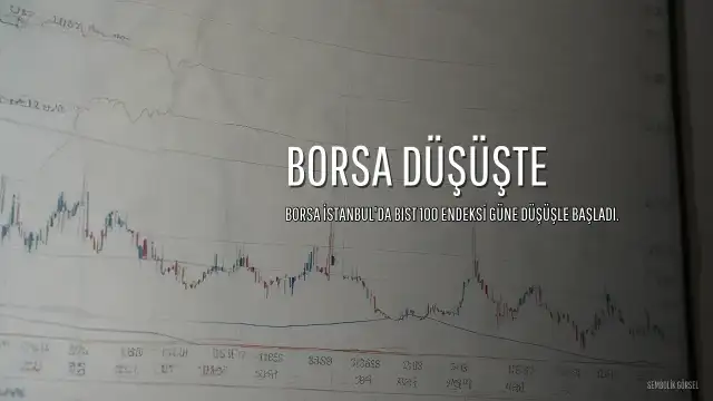 Borsa İstanbul Güne Düşüşle Başladı: BIST 100 Endeksi 12.052,94 Puana Geriledi