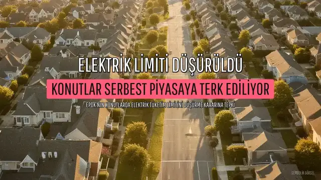 Elektrik Mühendisleri Odası, EPDK'nın 3 Bin kWh Limit Kararını Geri Çekmesini Talep Etti
