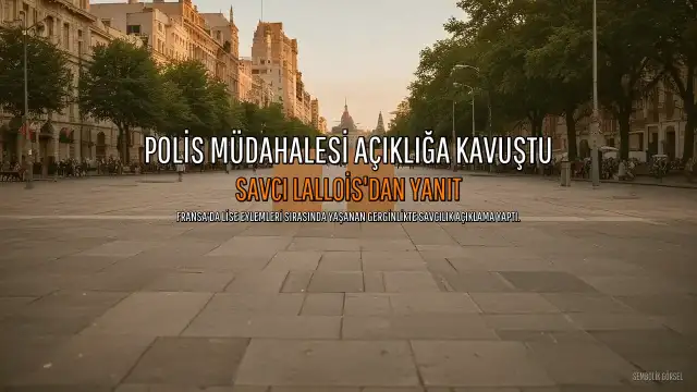 Fransa'da Lise Eylemlerinde Gözaltına Alınan Gence Yönelik Polis Müdahalesi Savcılık Tarafından Açıklığa Kavuşturuldu