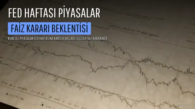 Küresel Piyasalar Fed Haftasına Karışık Başladı, Gözler Faiz Kararında