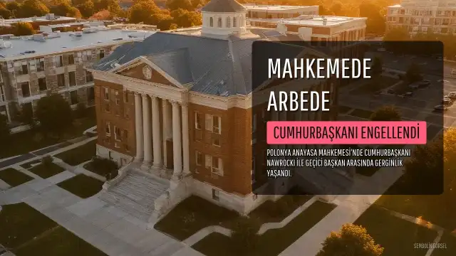 Polonya Anayasa Mahkemesi'nde Kriz: Cumhurbaşkanı Nawrocki ile Geçici Başkan Arasında Arbede Yaşandı