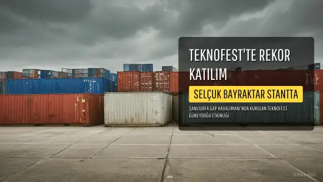 Selçuk Bayraktar, Teknofest Güneydoğu'da Demirören Medya Standını Ziyaret Etti