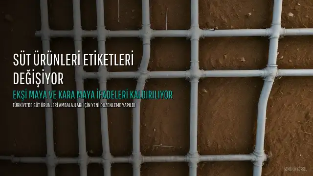 Süt Ürünleri Ambalajlarında Yeni Düzenleme: 'Ekşi Maya' ve 'Kara Maya' İfadeleri Kaldırılıyor
