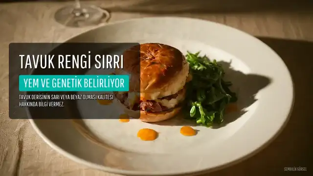 Tavuk Derisinin Rengi Sağlık ve Kalite Göstergesi Değil: Bilimsel Açıklama