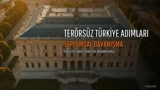 Tunceli'de 'Terörsüz Türkiye' Yolunda Adımlar Değerlendirildi