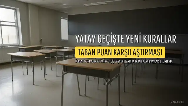 YÖK'ten Öğrenci Affı Kapsamında Yatay Geçişlere İlişkin Yeni Düzenleme