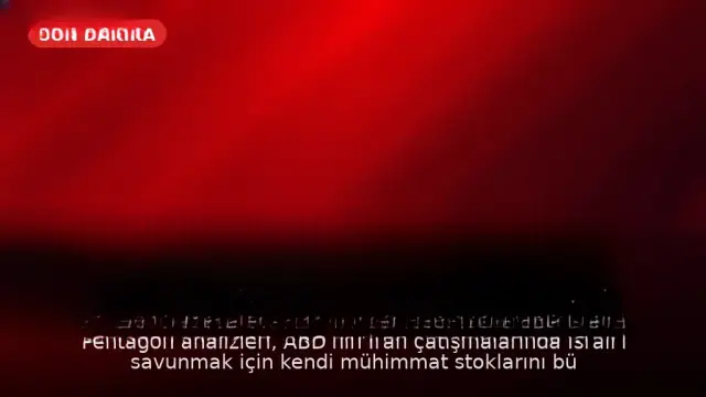 ABD'den İsrail'e Mühimmat Desteği: Stoklar Eritiyor