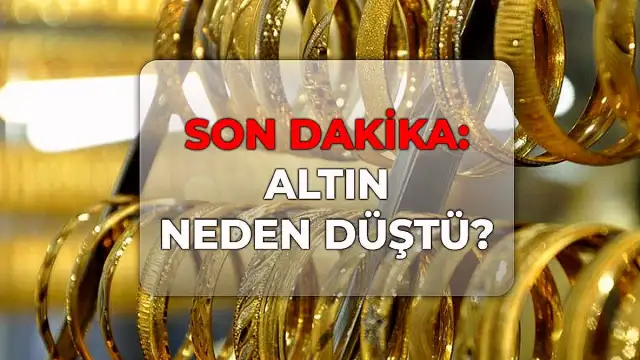 Altın Fiyatları Düşüşte: Küresel Faktörler Etkili Oldu