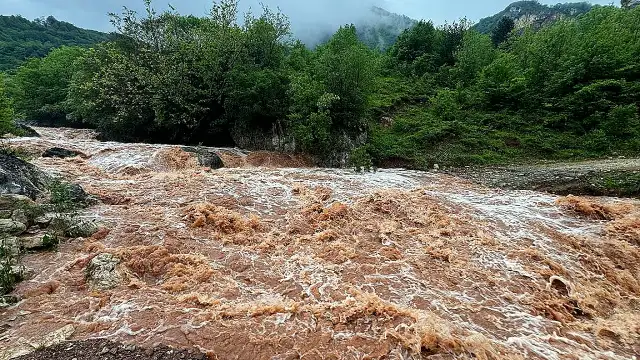 Bartın'da Arıt Deresi Taştı, Tarım Arazileri Sular Altında Kaldı