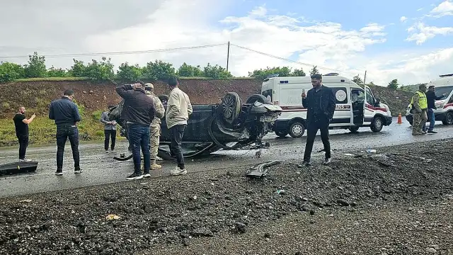 Bingöl'de Trafik Kazası: 5 Yaralı