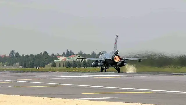 Efes-2026 Tatbikatı İçin F-16'lar Eskişehir'den Havalandı