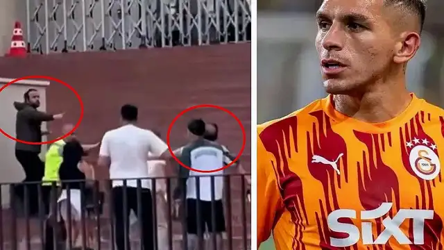 Galatasaraylı Futbolcu Lucas Torreira'ya Saldırı Anı Görüntülendi