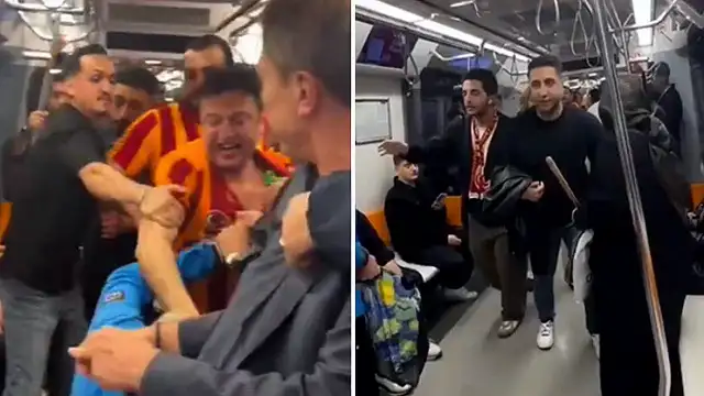 İstanbul Metrosunda Şampiyonluk Kutlaması Gerginliği: Oklava Müdahalesi