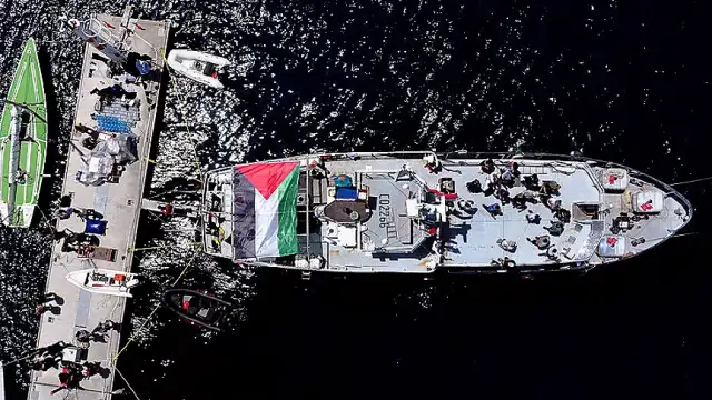 Küresel Sumud Filosu Gazze'ye Doğru Yola Çıktı
