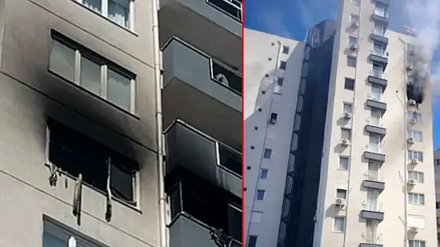Lüks Sitede Çocukların Oyuncağı Facia Yarattı: Daire Kül Oldu